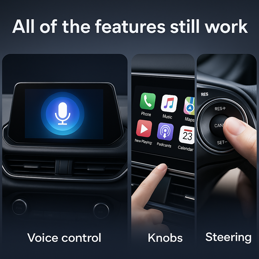 With AirLink all of your car features still work